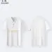 Balmain T-Shirts Polo for men Buttons Black/White #A46587