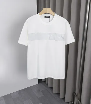 Balmain T-Shirts for men Black/White #A52619