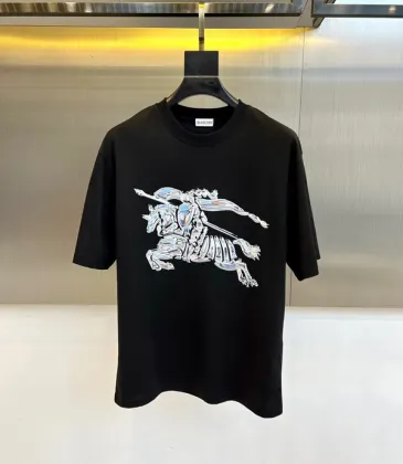 Burberry EKD Embroidered Crewneck T-Shirt Black/White #A53932