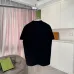 Burberry Black/Green/Purple/White T Shirt with Classic Check Pattern Teddy Bear Graphic Design for Casual Streetwear Style #A54260