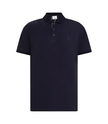 Burberry Polo Shirt for MEN Navy Blue #A53099