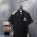 Burberry T-Shirts for MEN Black Cross Stitch EKD​ Cotton T-shirt #A53446