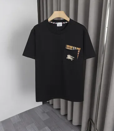Burberry T-Shirts for MEN Black/White #A52316