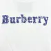 Burberry T-Shirts for MEN Burberry Logo Printed Crewneck T-Shirt Black/White #A53445