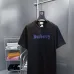 Burberry T-Shirts for MEN Burberry Logo Printed Crewneck T-Shirt Black/White #A53445