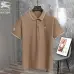 Burberry T-Shirts polo for MEN Solid Color Black/White/Red/Khaki #A46579