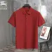 Burberry T-Shirts polo for MEN Solid Color Black/White/Red/Khaki #A46579