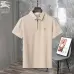 Burberry T-Shirts polo for MEN zipper Solid Color #A46575