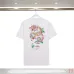 Casablanca T-Shirts 260g Black/White  #A53065