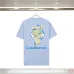 Casablanca T-Shirts 260g Black/White/Blue #A53062