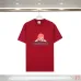 Casablanca T-Shirts 260g Black/White/Red #A53067