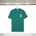 Casablanca T-Shirts Casablanca – Wavy Mountain T-shirt  Black/White/Green #A53436