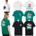 Casablanca T-Shirts Casablanca – Wavy Mountain T-shirt  Black/White/Green #A53436