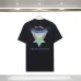 Casablanca T-Shirts Miami Open x Forte Dei Marmi Short Sleeve Silk Shirt  Black/White #A53437