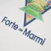 Casablanca T-Shirts Miami Open x Forte Dei Marmi Short Sleeve Silk Shirt  Black/White #A53437