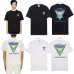 Casablanca T-Shirts Miami Open x Forte Dei Marmi Short Sleeve Silk Shirt  Black/White #A53437