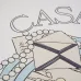 Casablanca graphic-print Cotton T-shirt Black/White Casablanca #A53440