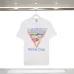 Casablanca graphic-print Cotton T-shirt  Pink/Black/White Casablanca #A53439