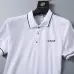 Celine T-Shirts Polo for MEN Black/White Solid Color #A46590