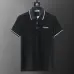 Celine T-Shirts Polo for MEN Black/White Solid Color #A46590