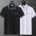Celine T-Shirts Polo for MEN Black/White Solid Color #A46590