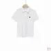 Celine T-Shirts Polo for MEN Solid Color Buttons Black/White #A46588