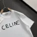 Celine T-Shirts for MEN Black/White #A46956