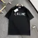 Celine T-Shirts for MEN Black/White #A46956