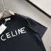 Celine T-Shirts for MEN Black/White #A46956