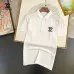 Chanel T-Shirts Polo for man Solid Color Buttons Black/White #A46591