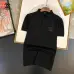 Chanel T-Shirts Polo for man Solid Color Buttons Black/White #A46591