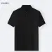 Chanel T-Shirts Polo for man mercerized Black/White  #A46593