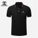 Ch**el T-Shirts Polo for man Solid Color Black/White/Red/Blue/Grey #A46592