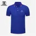 Ch**el T-Shirts Polo for man Solid Color Black/White/Red/Blue/Grey #A46592