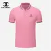 Ch**el T-Shirts Polo for man Solid Color Black/White/Red/Blue/Grey #A46592