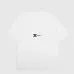 Ch**el T-Shirts Solid Color Crew Neck Black/White #A46473