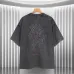 Chrome Hearts Denim Wash Tee Rhinestone Cross Cluster &amp; Brand Heritage #A54215