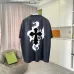 Chrome Hearts Luxury T-shirts for MEN Black/White/Red #A53449