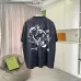 Chrome Hearts Luxury T-shirts for MEN Black/White/Red #A53450