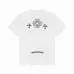 Chrome Hearts T-shirt for MEN Black/White #A46960