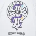 Chrome Hearts T-shirt for MEN Black/White #A49052