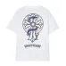 Chrome Hearts T-shirt for MEN Black/White #A49052