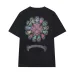 Chrome Hearts T-shirt for MEN Black/White #A49310