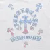 Chrome Hearts T-shirt for MEN Black/White #A49311