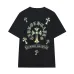 Chrome Hearts T-shirt for MEN Black/White #A49311