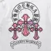 Chrome Hearts T-shirt for MEN Black/White #A49403
