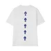 Chrome Hearts T-shirt for MEN Black/White #A50267