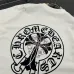 Chrome Hearts T-shirt for MEN Black/White #A50325