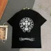 Chrome Hearts T-shirt for MEN Black/White #A50325