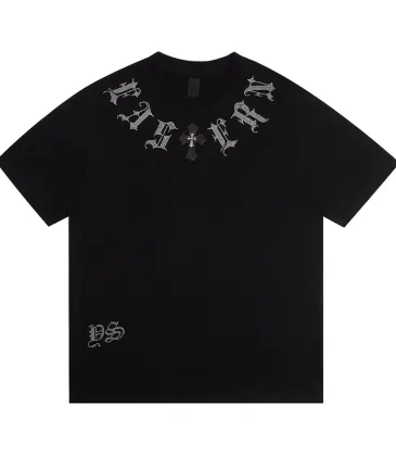 Chrome Hearts T-shirt for MEN Black/White #A52640